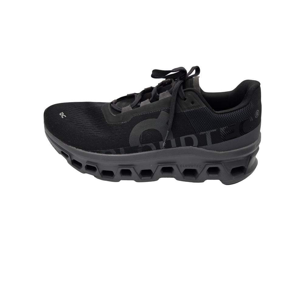 On Running Cloudmonster Womens Road Running Shoes Black All Black 61.99025 - Picture 2 of 10